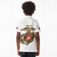African American Heroes Kid Polo Shirt Montford Point Marines - White - African Pride