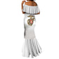 African American Heroes Mermaid Dress Montford Point Marines - White - African Pride