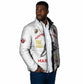 Montford Point Marines Padded Jacket The Right To Fight - White