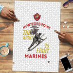 Montford Point Marines Puzzle The Right To Fight - White