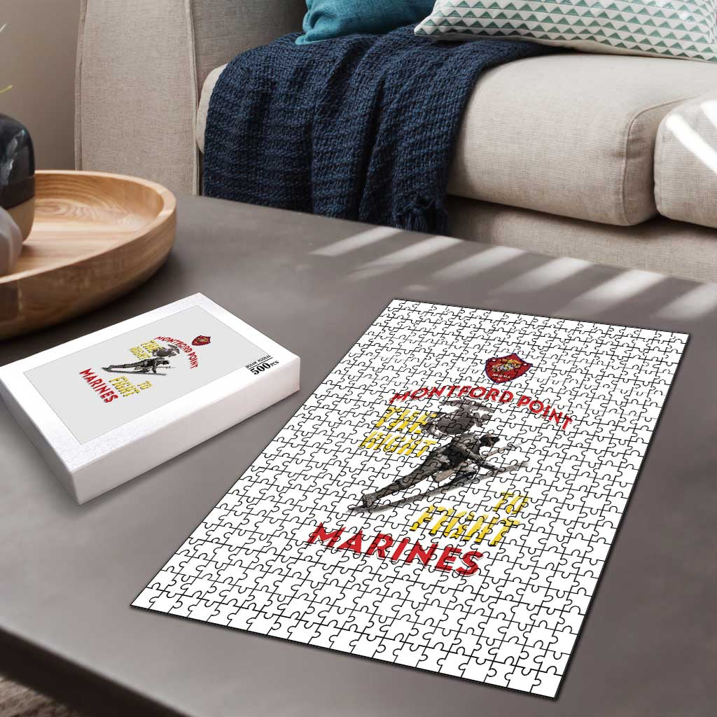 Montford Point Marines Puzzle The Right To Fight - White