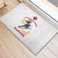 African American Heroes Rubber Doormat Montford Point Marines - White - African Pride