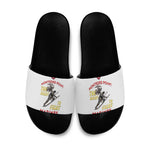 Montford Point Marines Slide Sandals The Right To Fight - White