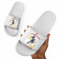 Montford Point Marines Slide Sandals The Right To Fight - White