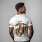 African American Heroes T shirt Montford Point Marines - White - African Pride
