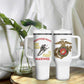 African American Heroes Tumbler With Handle Montford Point Marines - White - African Pride