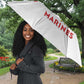 Montford Point Marines Umbrella The Right To Fight - White