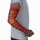 Lesotho Seanamarena Kharetsa Royal Red Arm Sleeves Basotho Traditional Blanket Style