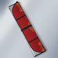 Lesotho Seanamarena Kharetsa Royal Red Auto Sun Shade Basotho Traditional Blanket Style