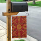 Basotho Blanket Garden Flag Lesotho Seanamarena Kharetsa Royal Red - African Pride