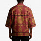 Lesotho Seanamarena Kharetsa Royal Red Kimono Basotho Traditional Blanket Style