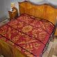 Basotho Blanket Quilt Lesotho Seanamarena Kharetsa Royal Red - African Pride