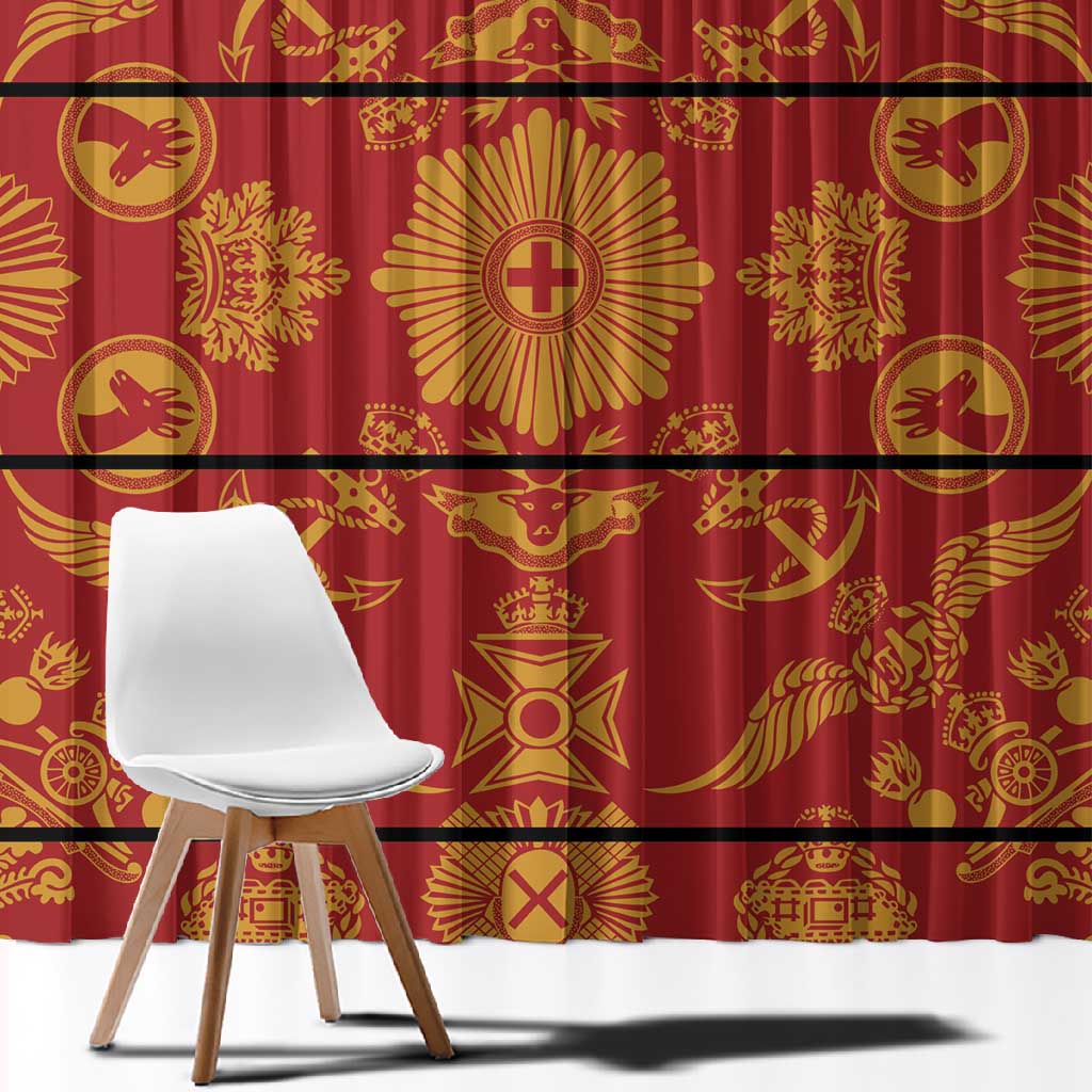 Basotho Blanket Window Curtain Lesotho Seanamarena Kharetsa Royal Red - African Pride