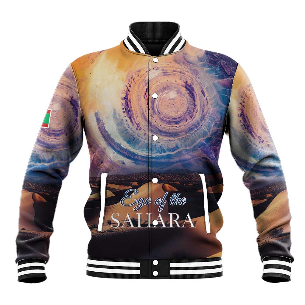 Mauritania Eyes of the SaharaBaseball Jacket - African Pride
