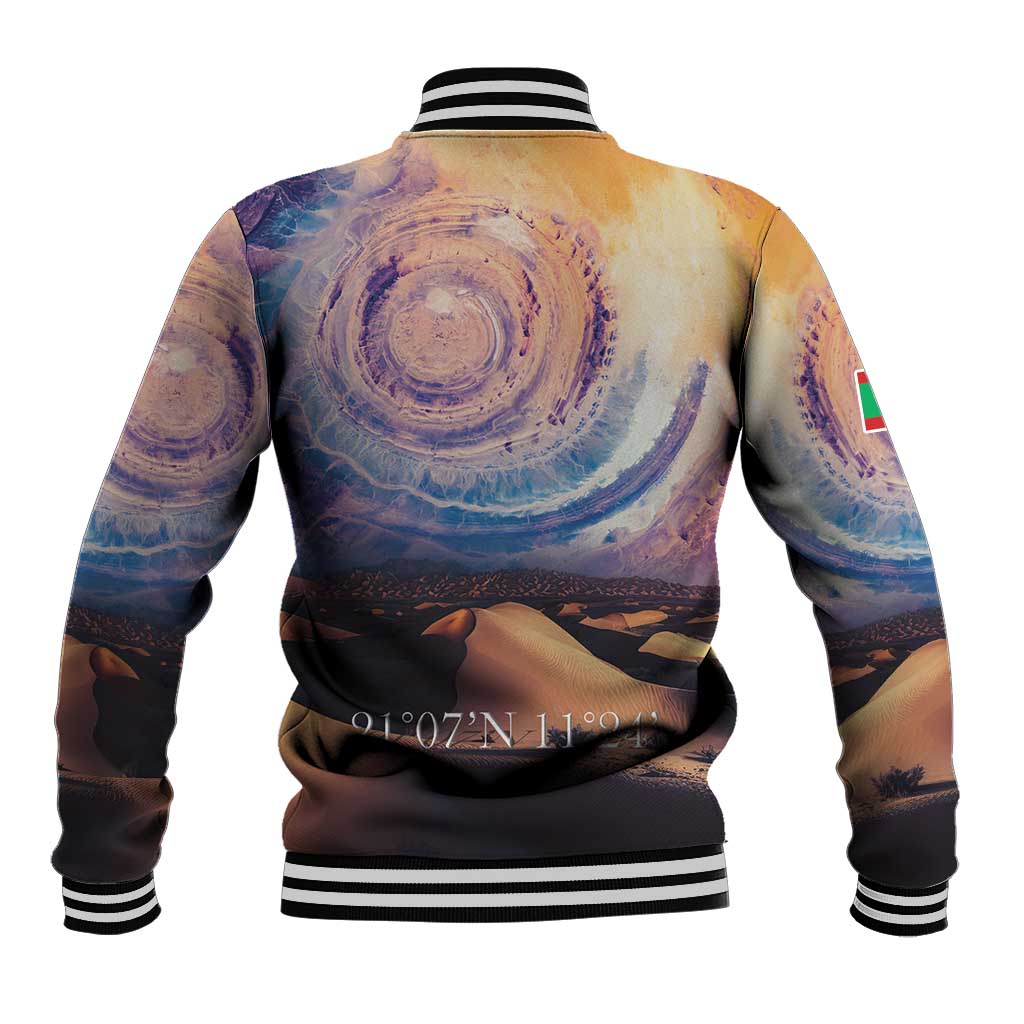 Mauritania Eyes of the SaharaBaseball Jacket - African Pride
