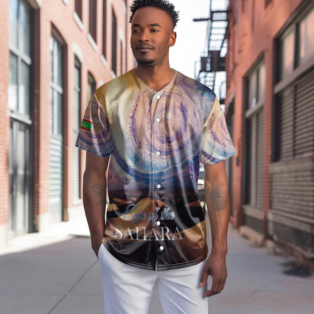 Mauritania Eyes of the SaharaBaseball Jersey - African Pride