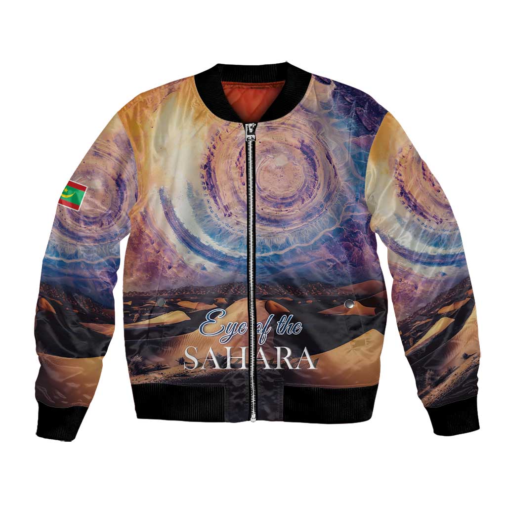 Mauritania Eyes of the SaharaBomber Jacket - African Pride