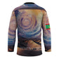 Mauritania Richat Structure Hockey Jersey Eyes of the Sahara