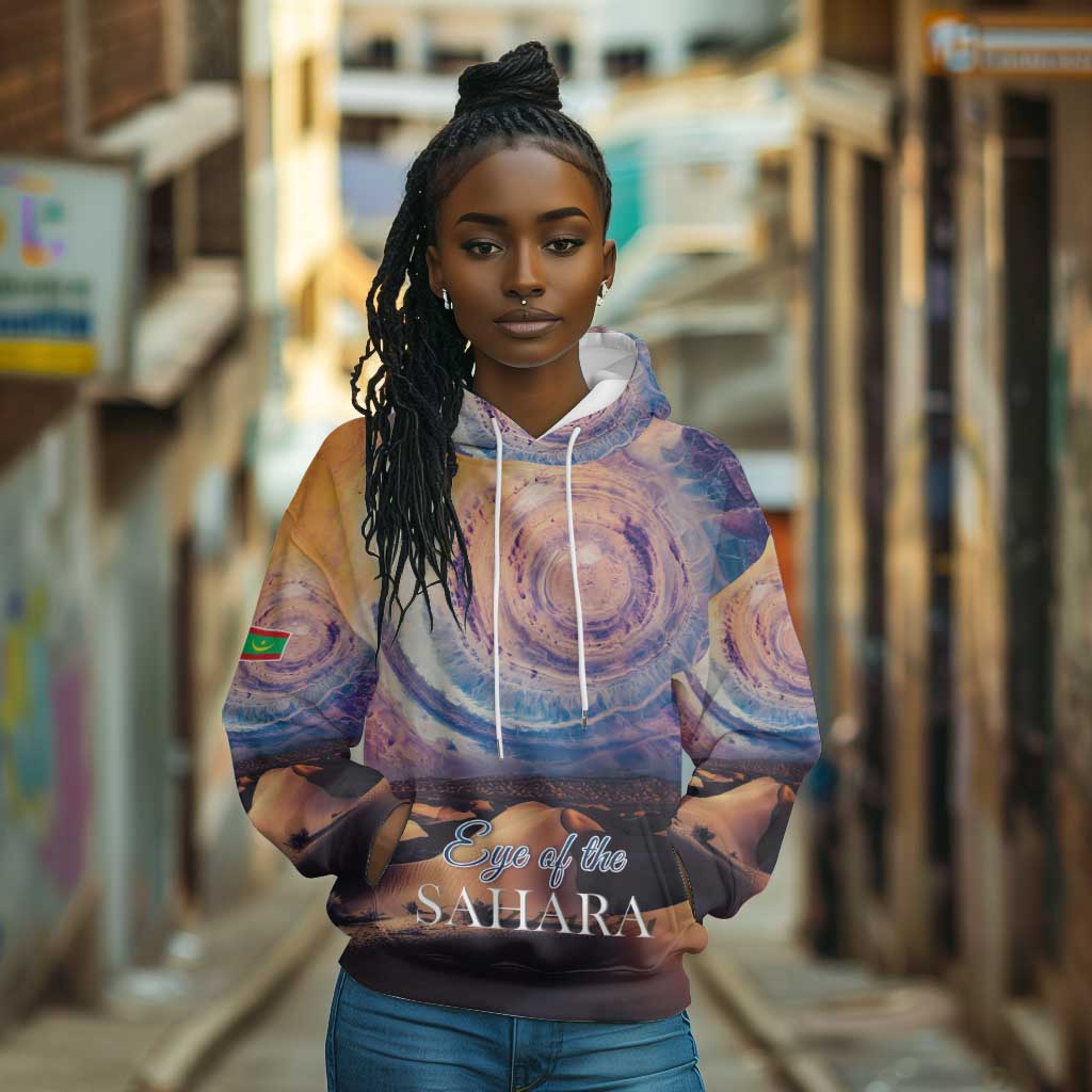 Mauritania Eyes of the SaharaHoodie - African Pride
