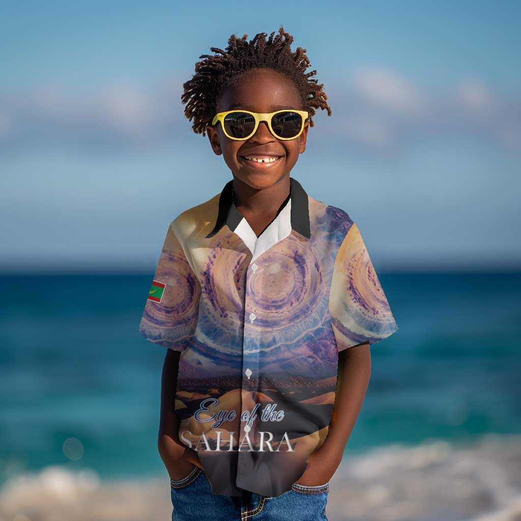Mauritania Eyes of the SaharaKid Hawaiian Shirt - African Pride