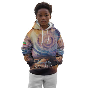 Mauritania Eyes of the SaharaKid Hoodie - African Pride