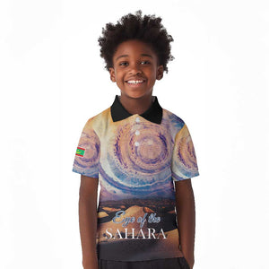 Mauritania Eyes of the SaharaKid Polo Shirt - African Pride