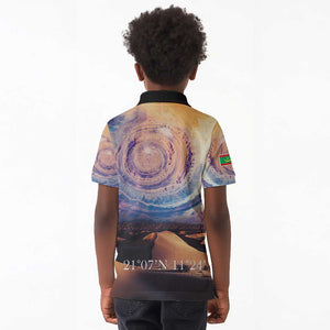 Mauritania Eyes of the SaharaKid Polo Shirt - African Pride