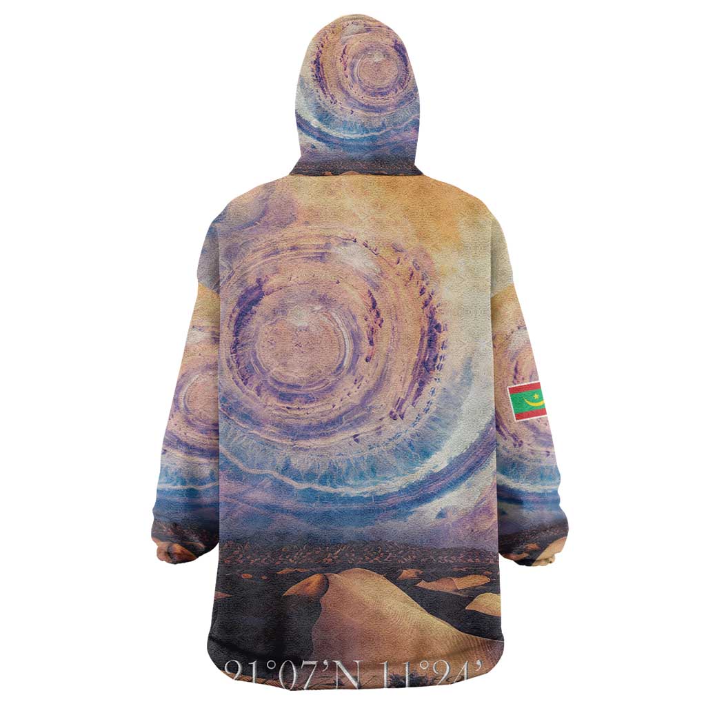 Mauritania Eyes of the SaharaKid Wearable Blanket Hoodie - African Pride