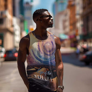 Mauritania Eyes of the SaharaMen Tank Top - African Pride
