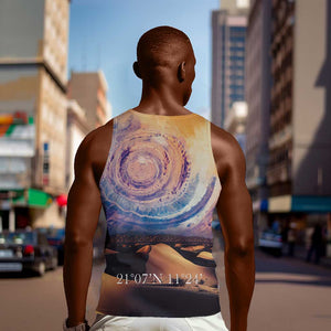 Mauritania Eyes of the SaharaMen Tank Top - African Pride