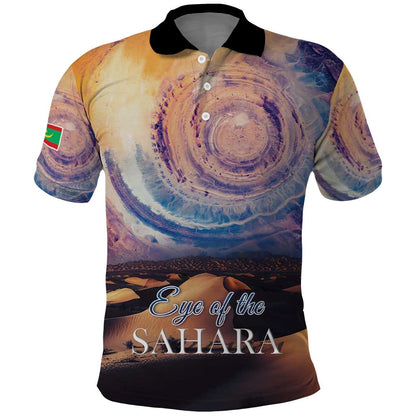 Mauritania Eyes of the SaharaPolo Shirt - African Pride