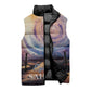 Mauritania Richat Structure Sleeveless Puffer Jacket Eyes of the Sahara
