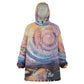 Mauritania Eyes of the SaharaWearable Blanket Hoodie - African Pride