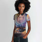 Mauritania Eyes of the SaharaWomen Polo Shirt - African Pride