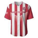 Custom Liberia Football Baseball Jersey The Lone Stars Sporty Style