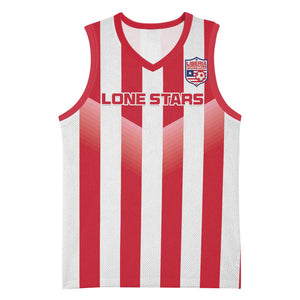 Custom Liberia Football Basketball Jersey The Lone Stars Sporty Style - African Pride