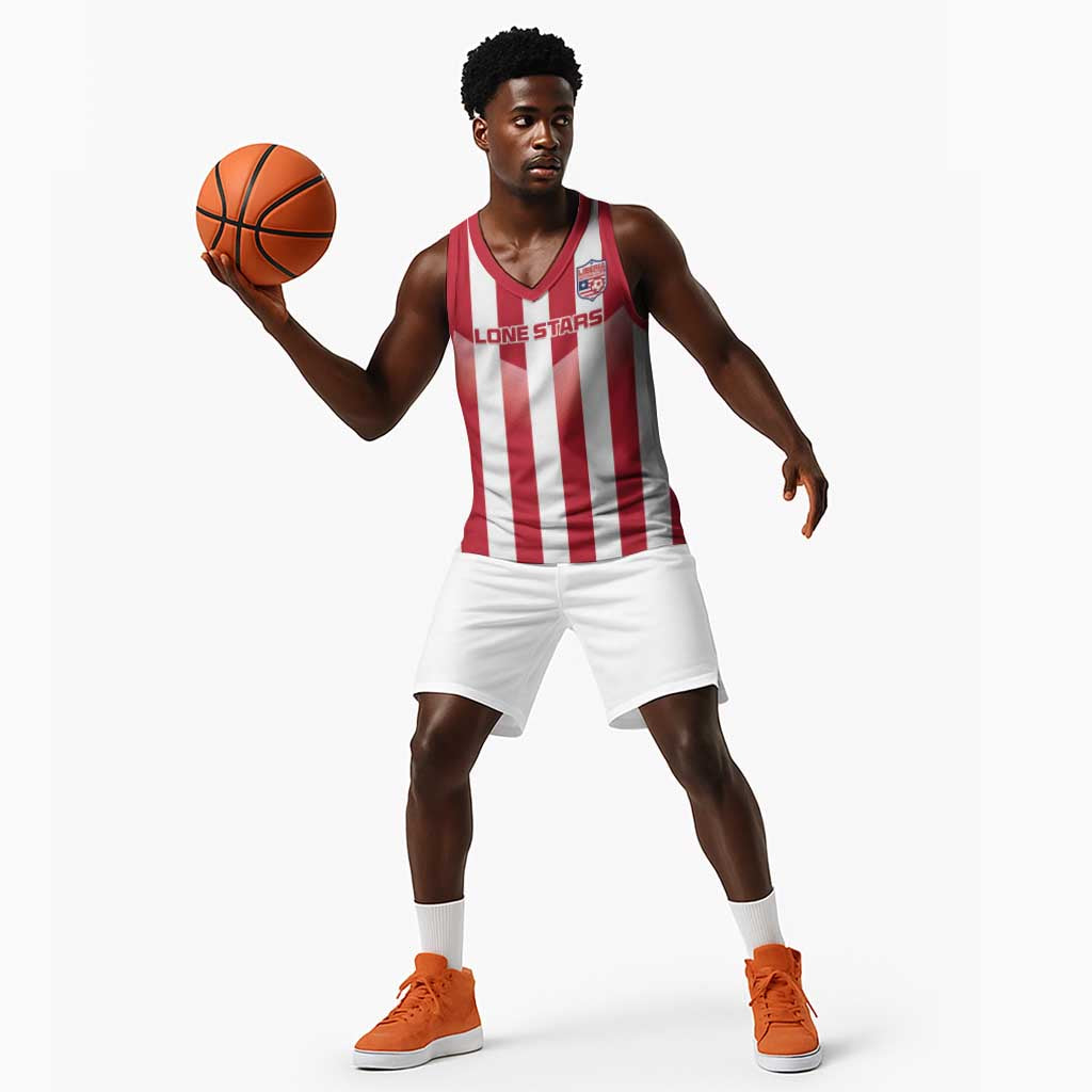 Custom Liberia Football Basketball Jersey The Lone Stars Sporty Style - African Pride