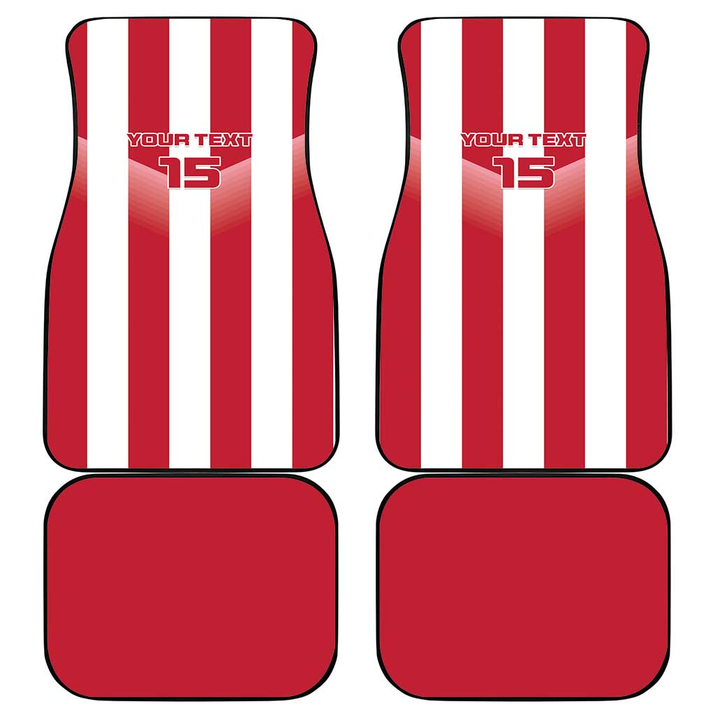 Custom Liberia Football Car Mats The Lone Stars Sporty Style