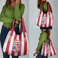 Custom Liberia Football Grocery Bag The Lone Stars Sporty Style