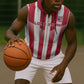 Custom Liberia Football Sleeveless Zip Hoodie The Lone Stars Sporty Style - African Pride