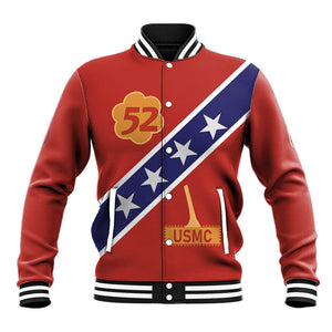 52 USMC Legacy Baseball Jacket Proud Montford Point Marines - African Pride