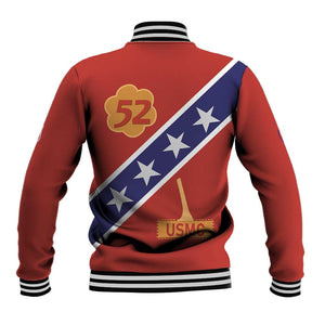 52 USMC Legacy Baseball Jacket Proud Montford Point Marines - African Pride