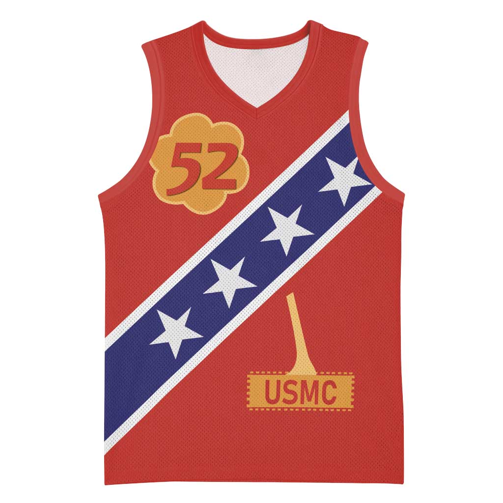 52 USMC Legacy Basketball Jersey Proud Montford Point Marines - African Pride
