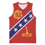 52 USMC Legacy Basketball Jersey Proud Montford Point Marines - African Pride