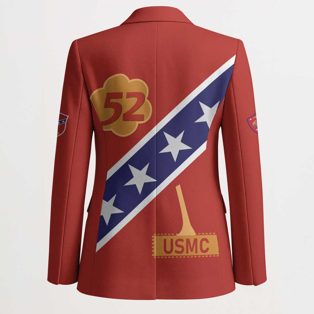 Montford Point Marines Blazer 52 USMC Tribute