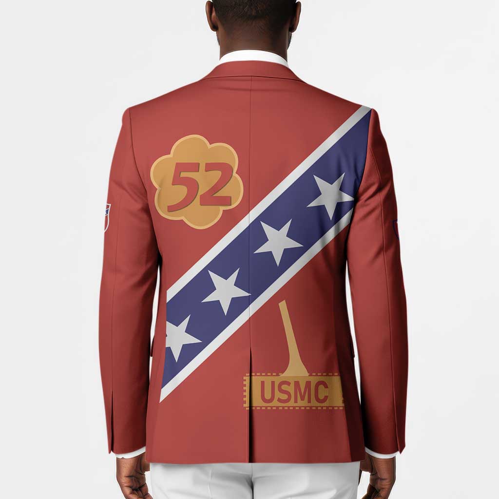 Montford Point Marines Blazer 52 USMC Tribute