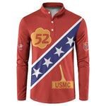 Montford Point Marines Button Sweatshirt 52 USMC Tribute