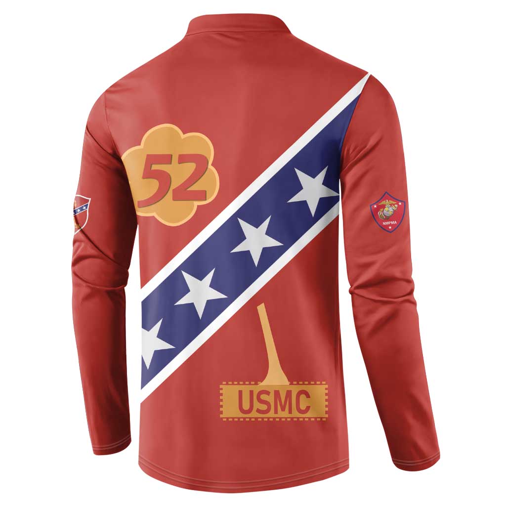 Montford Point Marines Button Sweatshirt 52 USMC Tribute