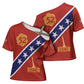 Montford Point Marines Cross Shoulder Shirt 52 USMC Tribute