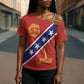 Montford Point Marines Cross Shoulder Shirt 52 USMC Tribute